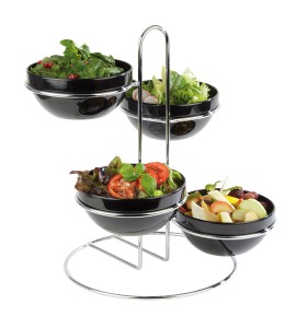 Stojak bufetowy 4 x Ø 20