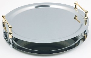 Taca chrom okrągła 50 cm